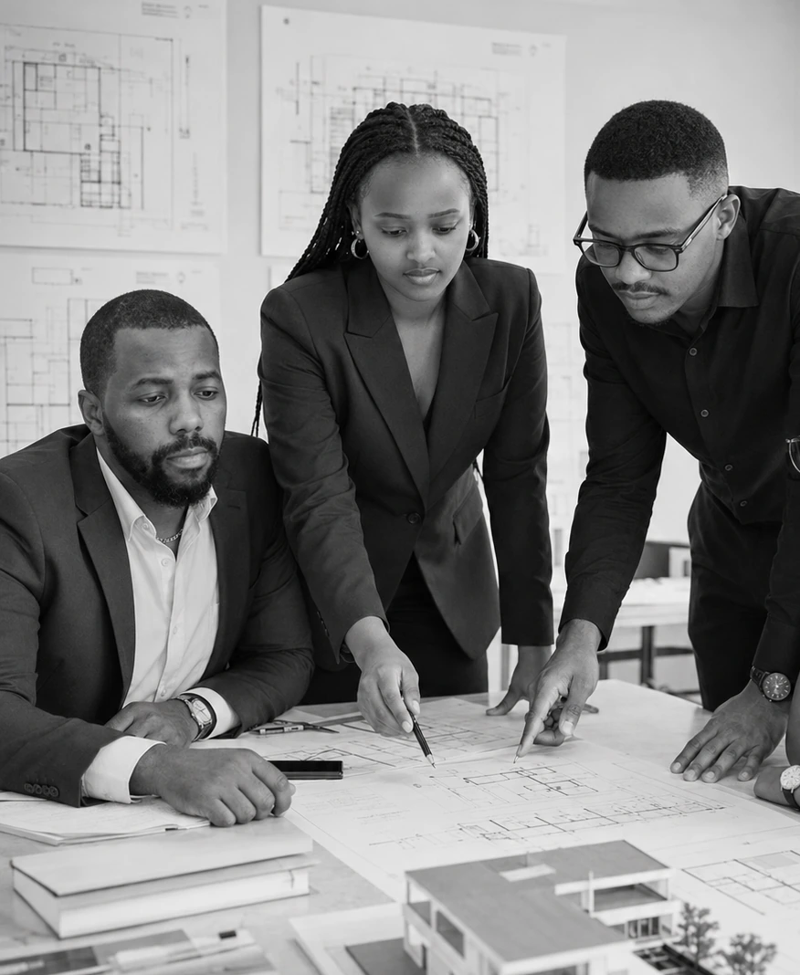 The IMVO Group team collaborating